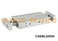 Xi lanh khí nén dạng thanh dẫn hướng kép SMC Loại CXSWL20-50