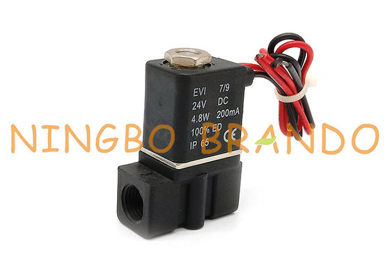 Van điện từ nhựa khí nén tác động trực tiếp 2P025-08 1/4 '' inch
