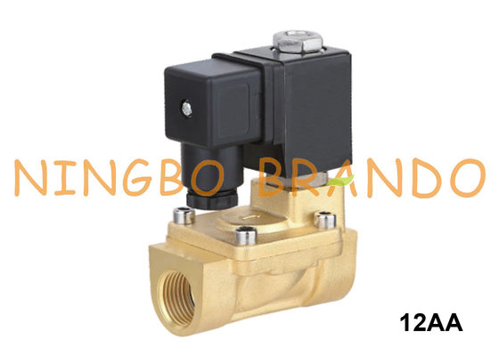 1 '' 1 1/4 '' 1 1/2 '' 2 '' Chốt không khí nước Van điện từ bằng đồng thau 6VDC 12VDC 24VDC