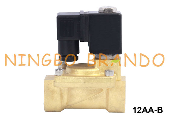 Latch Coil Water Air Brass Solenoid Valve 3/4 '' 6VDC 12VDC 24VDC