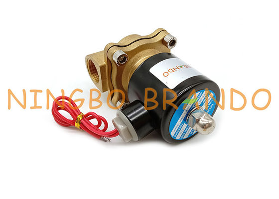 UW-15 2W160-15 1/2 '' 2/2 Way Van điện từ bằng đồng thau điều khiển chất lỏng