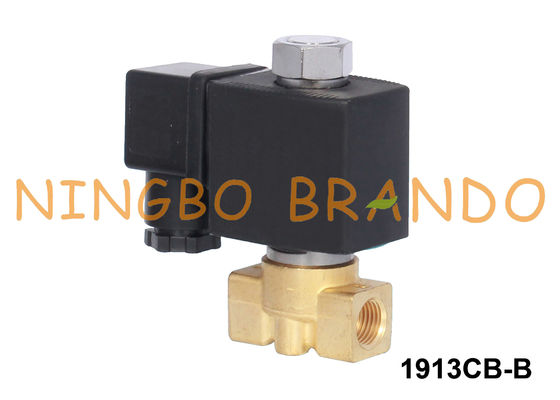 Van điện từ bằng đồng thau không khí 1/8 '' 2 chiều thường mở 24V 220V