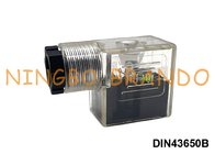 Đầu nối cuộn dây điện từ DIN43650B IP65 MPM với LED DIN 43650 Dạng B