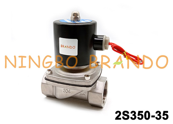 AC220V DC24V 2S350-35 SUW-35 1-1 / 4 '' 304 SS Van điện từ