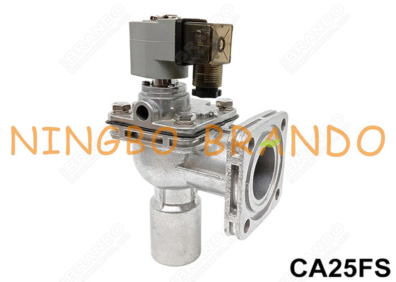 CA25FS 1 '' Van điện từ có cổng có mặt bích cho bộ lọc túi