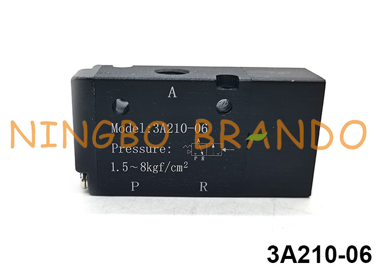 3A210-06 Loại Airtac Lắp ráp van thí điểm khí nén đơn 3 chiều