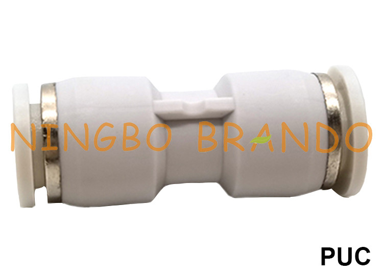 PUC Union Đẩy thẳng khi Kết nối nhanh Ống khí nén lắp 1/8 '' 1/4 '' 3/8 '' 1/2 ''