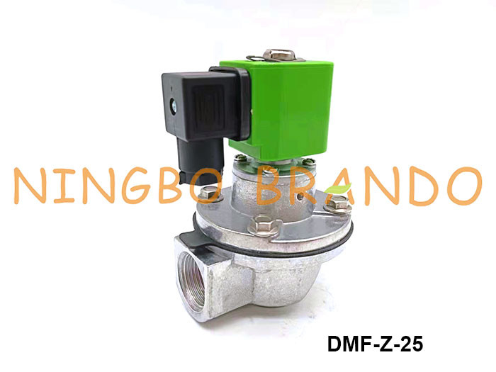 DMF-Z-25 1&quot; BFEC Van xung điện từ góc phải để loại bỏ bụi 24V 110V 220V