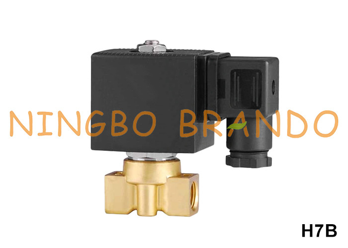 170 bar nước khí khí đồng áp suất cao van điện tử 1/8' 1/4' 3/8' 220V 24V
