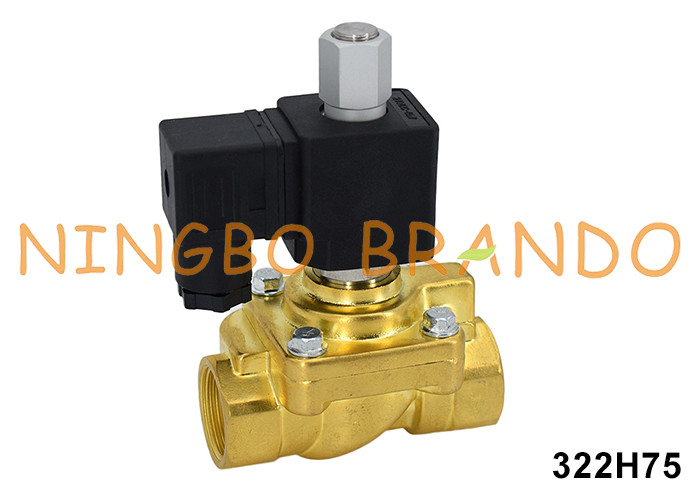 322H75 1/2'' 40 bar Parker loại bình thường mở van điện tử 24V 110V 220V