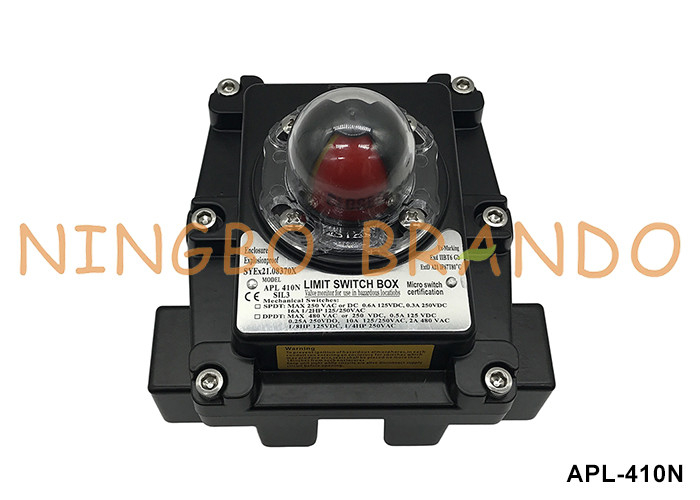 APL-410N Chứng minh nổ giới hạn hộp chuyển đổi hộp chỉ số vị trí van cho van quả bóng