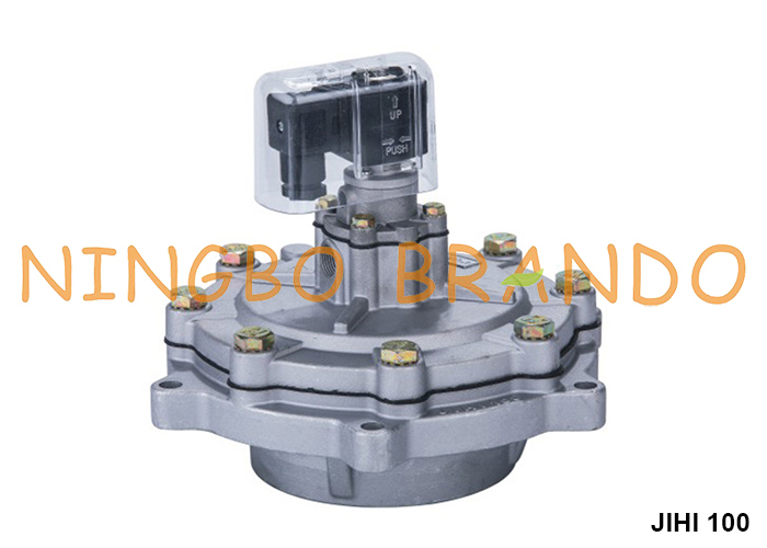 JIHI 100 JOIL Type Diaphragm Pulse Jet Solenoid Valve 4'' 220V 110V 24V