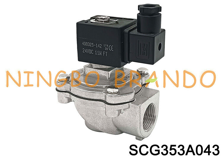 3/4'' SCG353A043 Right Angle ASCO Type Series 353 Dust Collector Pulse Valve