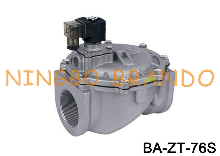 3 '' trực tiếp thông qua van điện tử phun xung cho máy thu bụi 24V 110V 220V