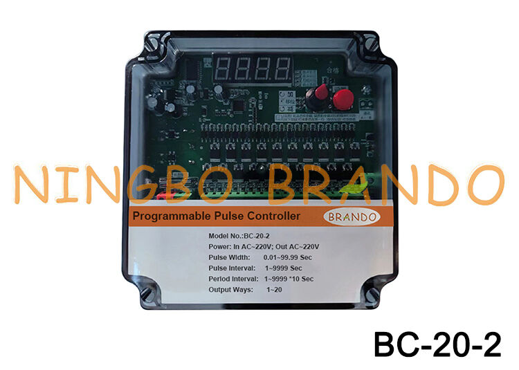 20 dòng Jet Pulse Controller cho máy thu bụi 220V Input 220V Output