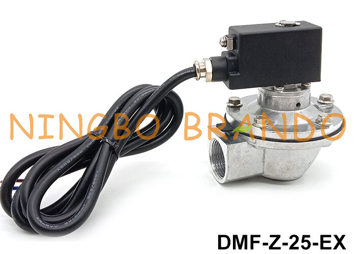 BFEC 1'' DMF-Z-25 Right Angle Pulse Jet Valve với Exproof Coil 24V 220V