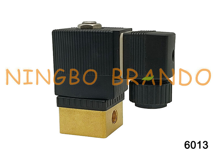 Van điện từ tác động trực tiếp bằng đồng thau loại 6013 1/8 '' 1/4 ''