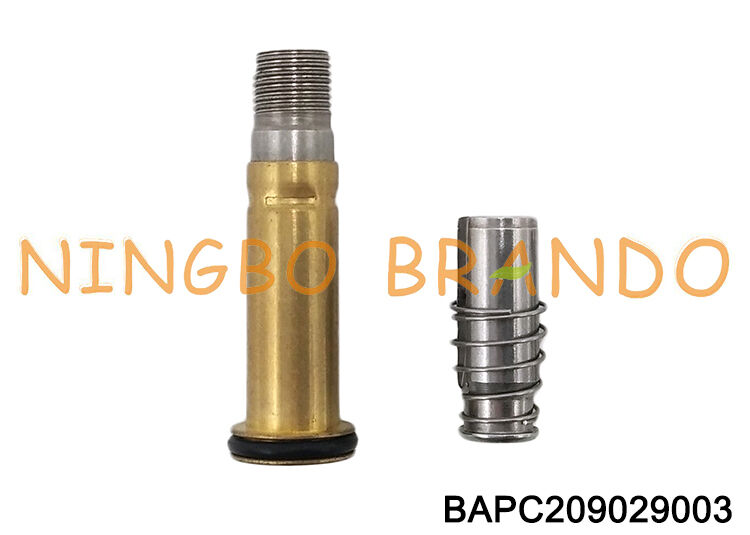 Phần ứng mặt bích ống dẫn hướng bằng đồng thau 2 chiều NC cho 2V025-06 2V025-08 2P025-06 2P025-08