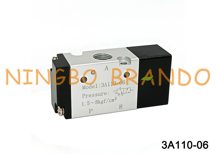 Van điều khiển khí nén AIRTAC loại 3A110-06 1/8'' Van thí điểm khí 3 chiều
