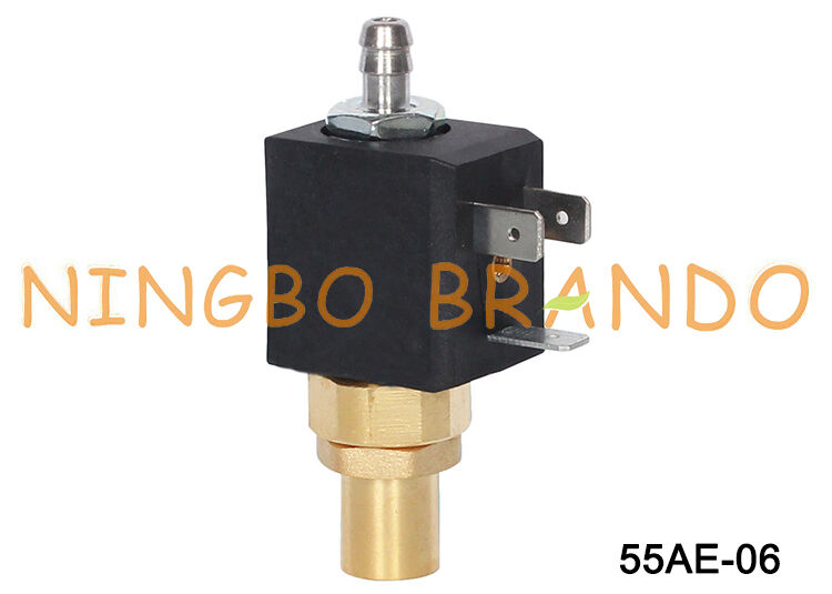 Van điện từ bằng đồng 2 chiều NC 1/8 '' cho máy pha cà phê Espresso 230V 240V