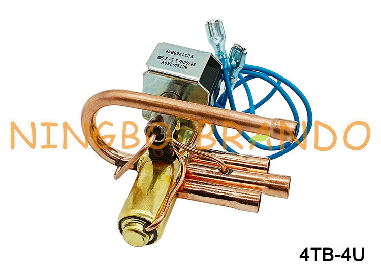 Van đảo chiều bốn chiều 4TB-4U để làm lạnh điều hòa không khí với R22 R407C R404A R410A