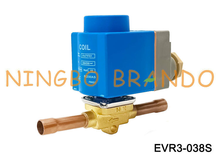 Van điện từ Danfoss Loại 032F1204 EVR 3 3/8 in Hàn NC