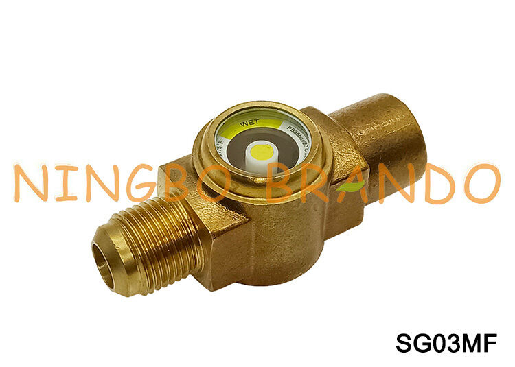 Kính quan sát áp suất thấp Danfoss Loại SGN SGI 1/4'' 3/8'' 1/2'' Flare int x ext