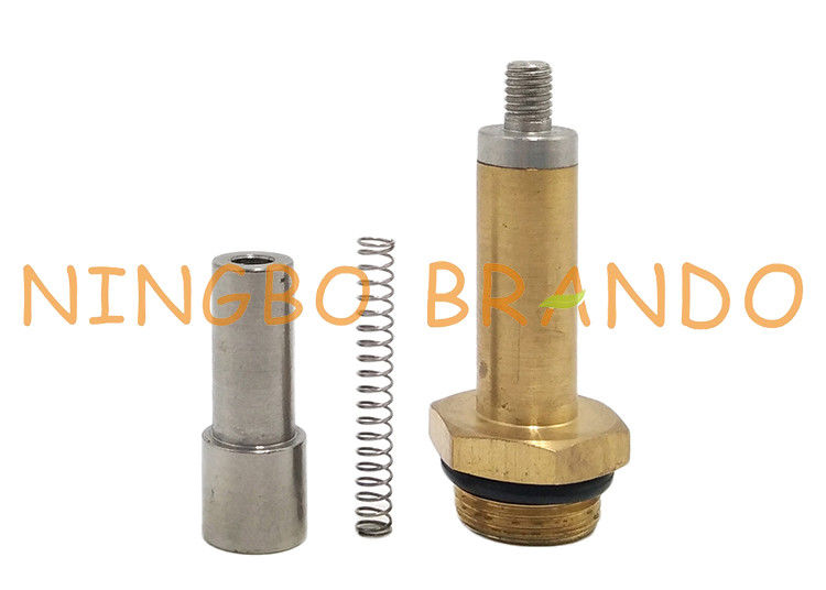 Kích thước lỗ 9,5mm Ống phần ứng bằng đồng thau NBR Con dấu Coil Bộ pít tông cho van dầu PV02 1226 1225