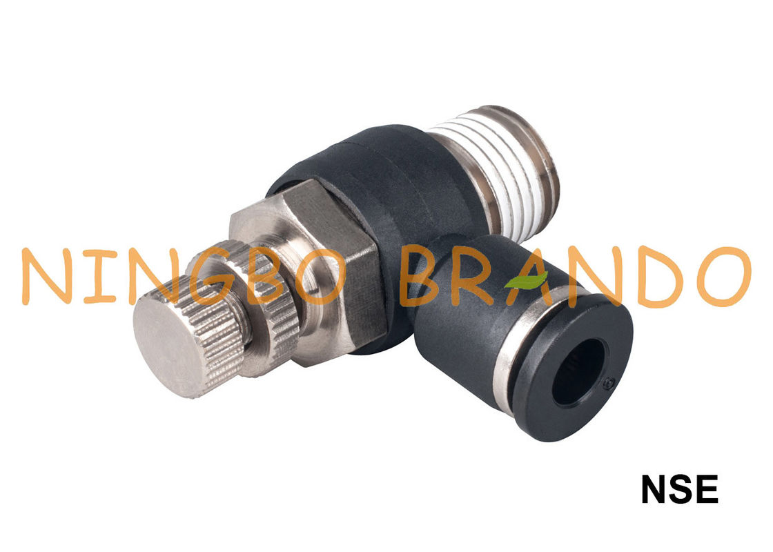 Phụ kiện không khí kiểm soát dòng khí nén NSE 1/8 '' 1/4 '' 3/8 '' 1/2 ''