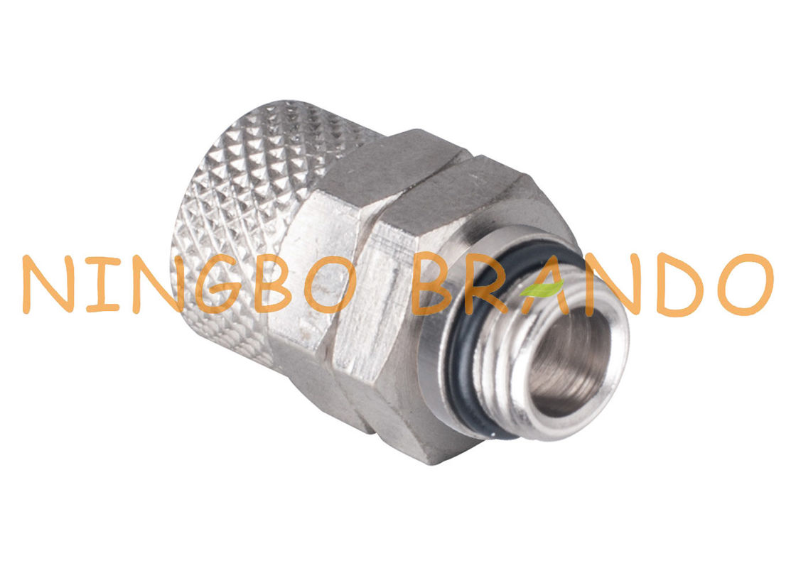 Phụ kiện ống khí nén bằng đồng thau xoắn nhanh Nam thẳng 1/8 '' 1/4 '' 3/8 '' 1/2 ''
