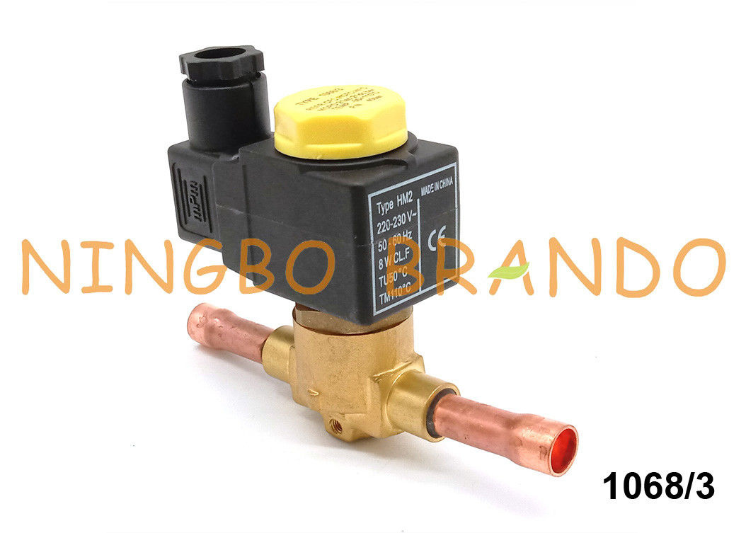 1068/3 Van điện từ loại 3/8 '' Castel cho tủ lạnh 220V 230V