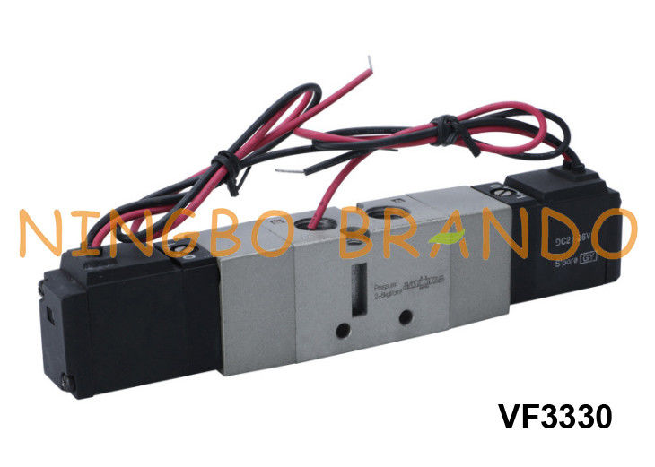 VF3330 SMC Loại van điện từ khí nén 5/3 đường 24V 220V