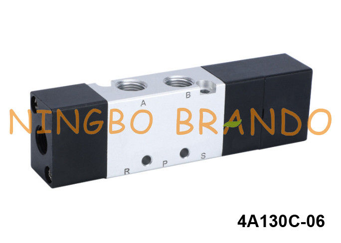Van thí điểm khí nén loại Airtac 5/3 Chiều 4A130C-06 4A130E-06 4A130P-06