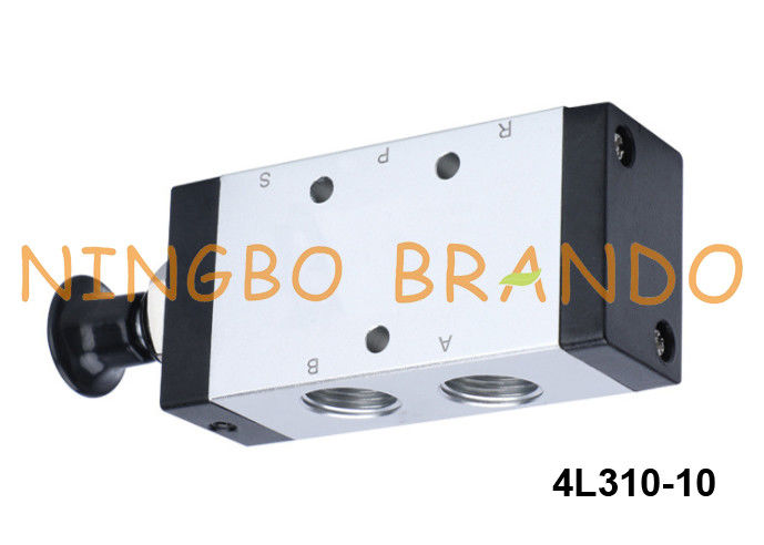 4L310-10 Loại Airtac Van kéo đẩy bằng tay bằng khí nén 5/2 Way