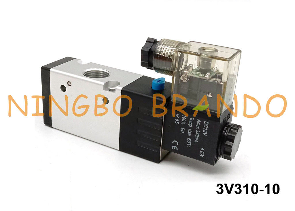 Van điện từ khí nén 3V310-10 Airtac loại 3 chiều 12V DC