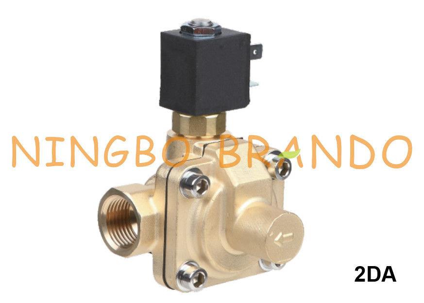 3/8 '' 1/2 '' 3/4 '' 1 '' Van điện từ bằng đồng thau chống búa nước 24V 220V