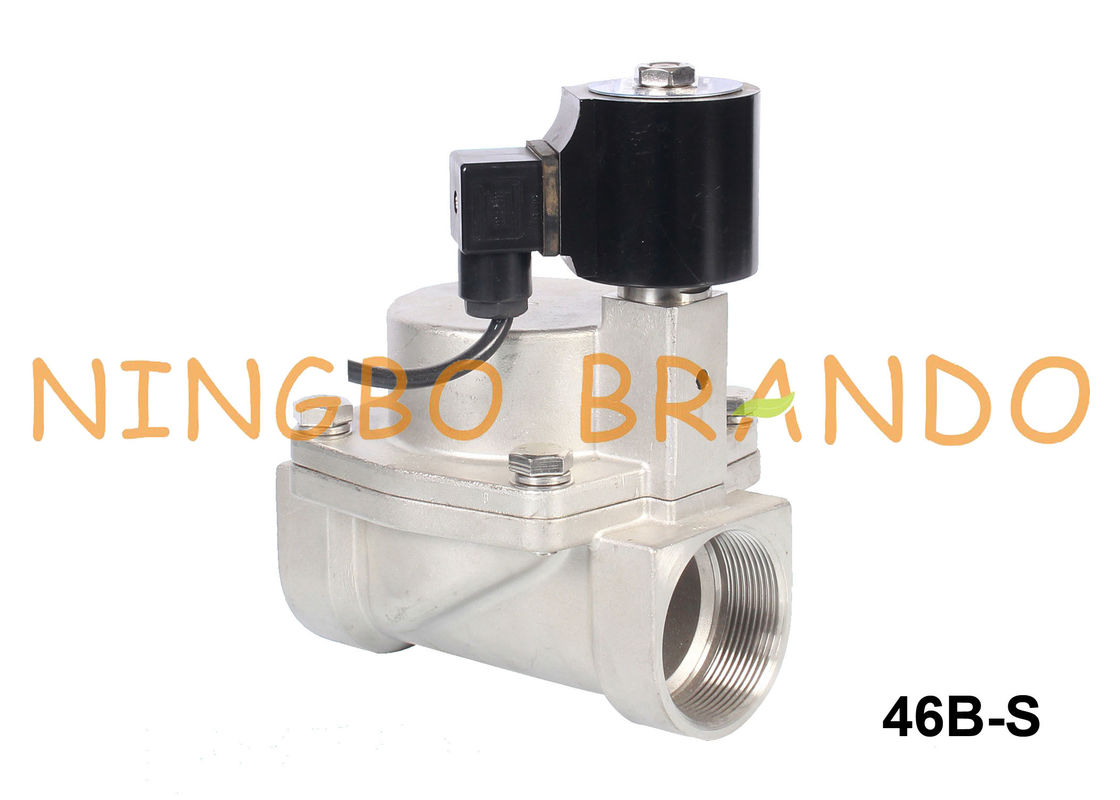 Đài phun nước 1 1/4 '' 1 1/2 '' 2 '' Van điện từ bằng thép không gỉ Chống thấm nước IP68