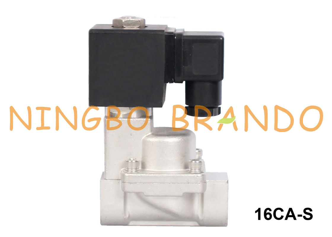 3/8 '' 1/2 '' 3/4 '' 1 '' Van điện từ hơi điện thường đóng 24V 220V