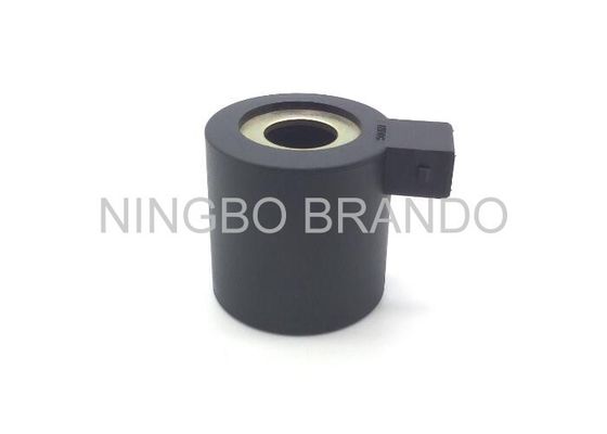 DC 12V H Insulation Class  Black Pneumatic Solenoid Coil For Pulse Jet Valve
