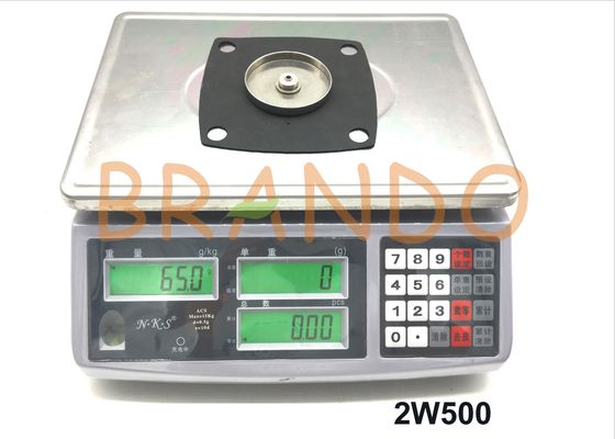 2 Inch Black Square Pneumatic Cylinder Valve 2W500 2" Port Size High Strength