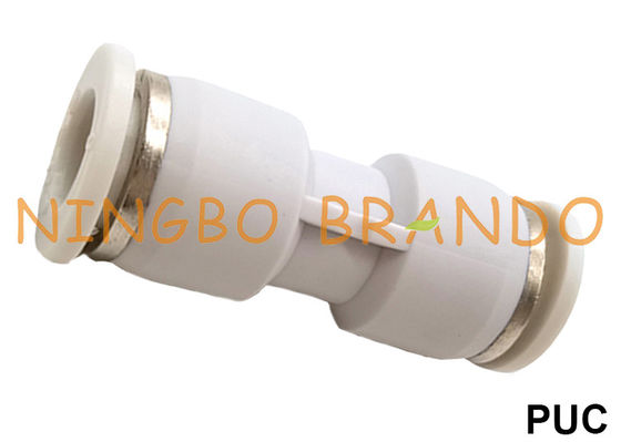 PUC Union Đẩy thẳng vào ống Phụ kiện ống khí nén kết nối nhanh