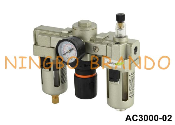 AC3000-02 1/4' 'SMC loại Bộ điều chỉnh bộ lọc khí nén Máy bôi trơn Điều trị nguồn không khí