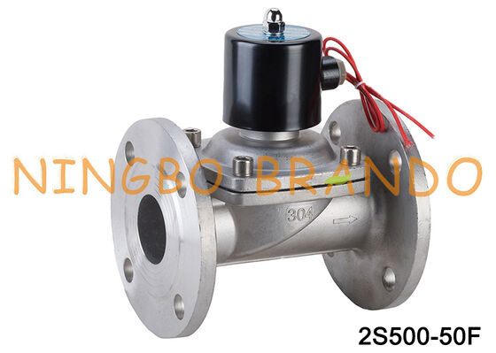DN50 Flange 2S500-50 2/2 Way NC Stainless Steel Solenoid Valve