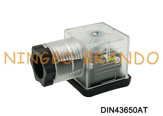 Đầu nối cuộn dây van điện từ DIN43650A 18mm DIN 43650 trong suốt Loại A