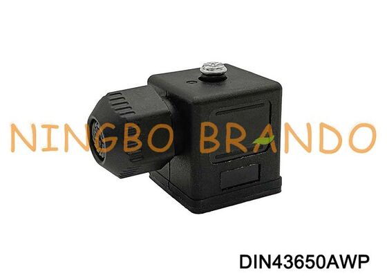 Đầu nối cuộn dây van điện từ chống nước DIN43650A IP67