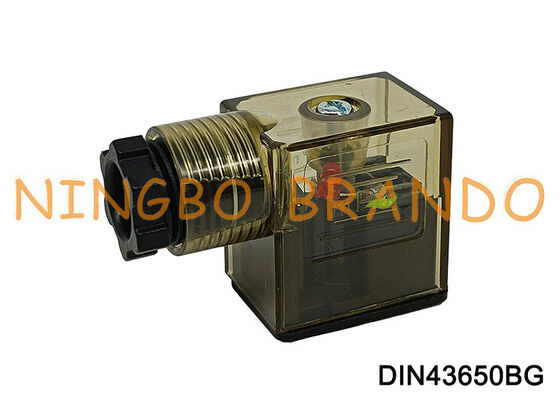 Đầu nối cuộn dây van điện từ DIN43650B có đèn LED DIN 43650 Loại B