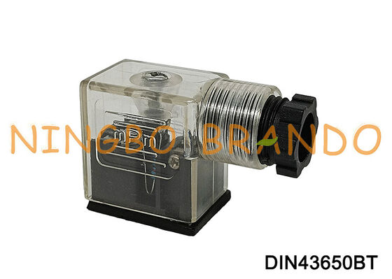 Đầu nối cuộn dây van điện từ DIN43650B 11mm DIN 43650 trong suốt Loại B