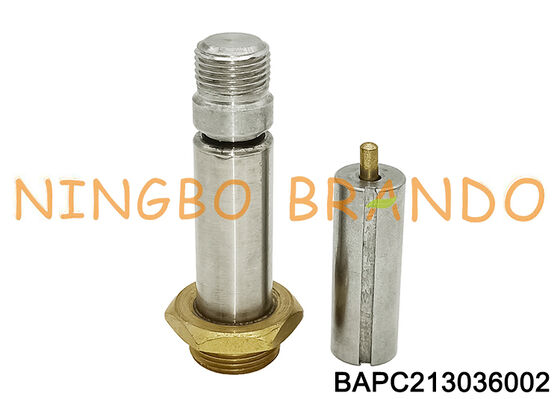 Van điện từ 13mm OD Ống pít tông phần ứng thường đóng 2 chiều