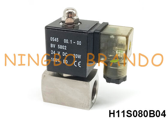 Van điện từ áp suất cao 160 bar 1/2'' 220V 110V 24V 12V 16 MPa