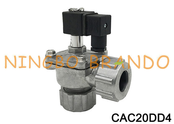 CAC20DD4 3/4 '' Van xung RCA3PV Van thí điểm Loại đai ốc góc phải Van xung